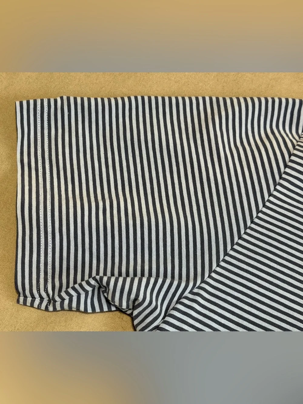 Peter Millar Seaside Wash Striped Polo Shirt Men's Large Excellent Condition